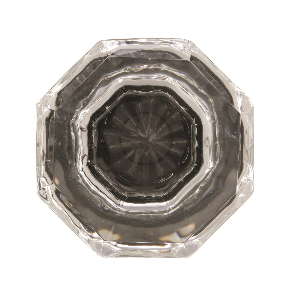 Amerock Cabinet Knob Clear/Oil-Rubbed Bronze 1-5/16 inch (33 mm) Diameter Traditional Classics 1 Pack Drawer Knob Cabinet Hardware
