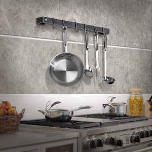 Enclume WR1 HS 24" Classic Wall Rack Utensil Bar w/ 6 Hooks HS