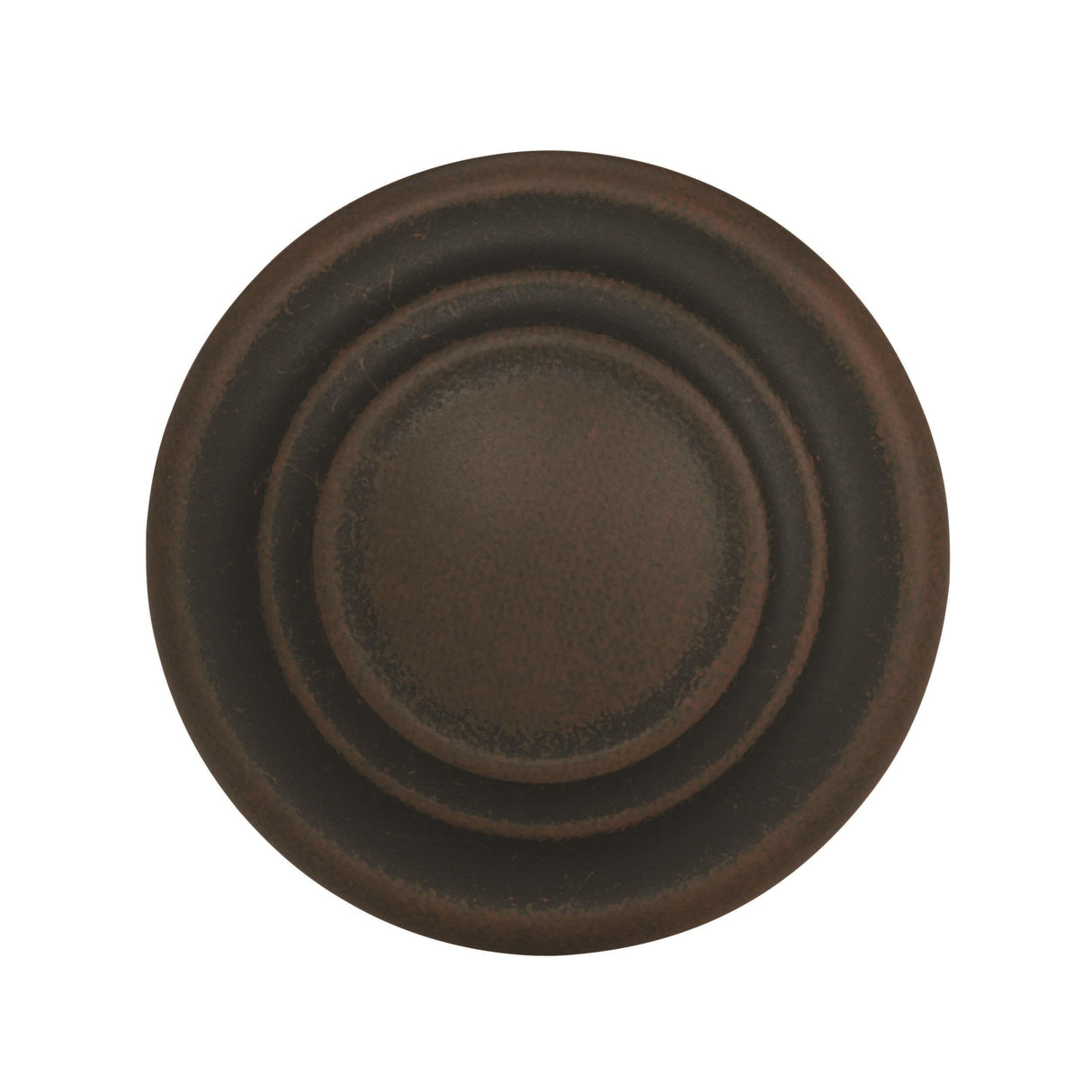 Amerock Cabinet Knob Antique Rust 1-5/16 inch (33 mm) Diameter Inspirations 1 Pack Drawer Knob Cabinet Hardware