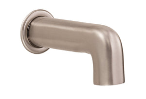 Gerber D606558BN Brushed Nickel Parma 6 1/2" Wall Mount Tub Spout Without Diverter