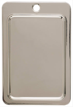 Amerock BH26540PSS Polished Stainless Steel Single Post Toilet Paper Holder 7-1/4 in. (184 mm) Length Toilet Tissue Holder Arrondi Bath Tissue Holder Bathroom Hardware Bath Accessories