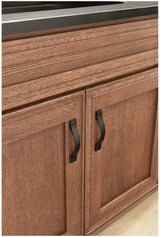 Jeffrey Alexander 80152-96DBAC 96 mm Center-to-Center Brushed Oil Rubbed Bronze Strap Mirada Cabinet Pull