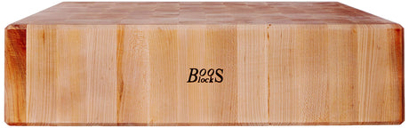 John Boos BB01 Block Classic Reversible Maple Wood End Grain Chopping Block, 24 Inches x 6 24X24X6 MPL-END GR-REV-CHOP BLOCK