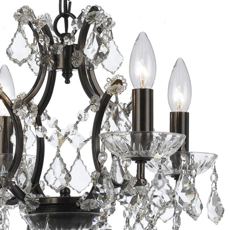 Crystorama 9601-AB Eclipse Wall Sconce in Antique Brass