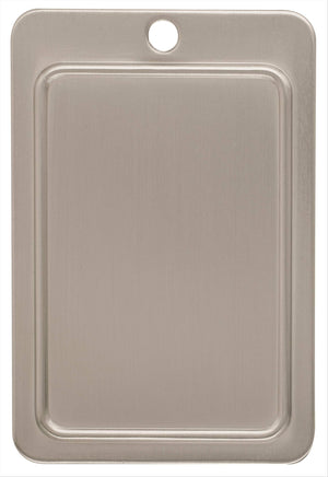 Amerock Cabinet Hinge Variable Overlay Hinge Satin Nickel 2 Pack Self-Closing Hinge Face Mount Hinge Cabinet Door Hinge