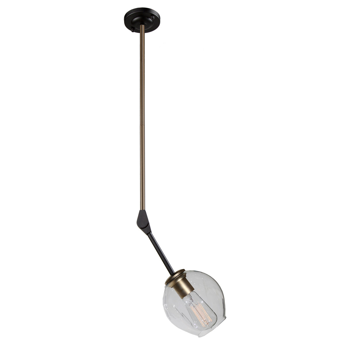 Organic Pendant - Vintage Brass
