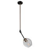 Organic Pendant - Vintage Brass