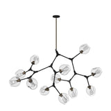Organic Chandelier - Vintage Brass / 58