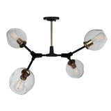 Organic Semi-Flush Mount Light