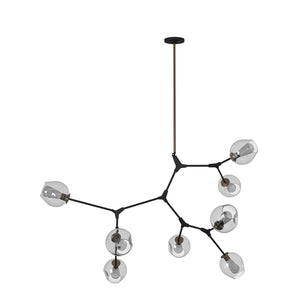 Organic Chandelier - Vintage Brass / 40.00