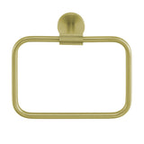 Avallon Towel Ring in Brushed Gold