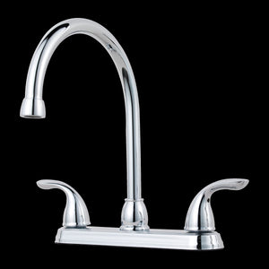 Pfirst Series 2-Handle Kitchen Faucet in Polished Chrome