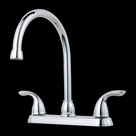 Pfirst Series 2-Handle Kitchen Faucet in Polished Chrome