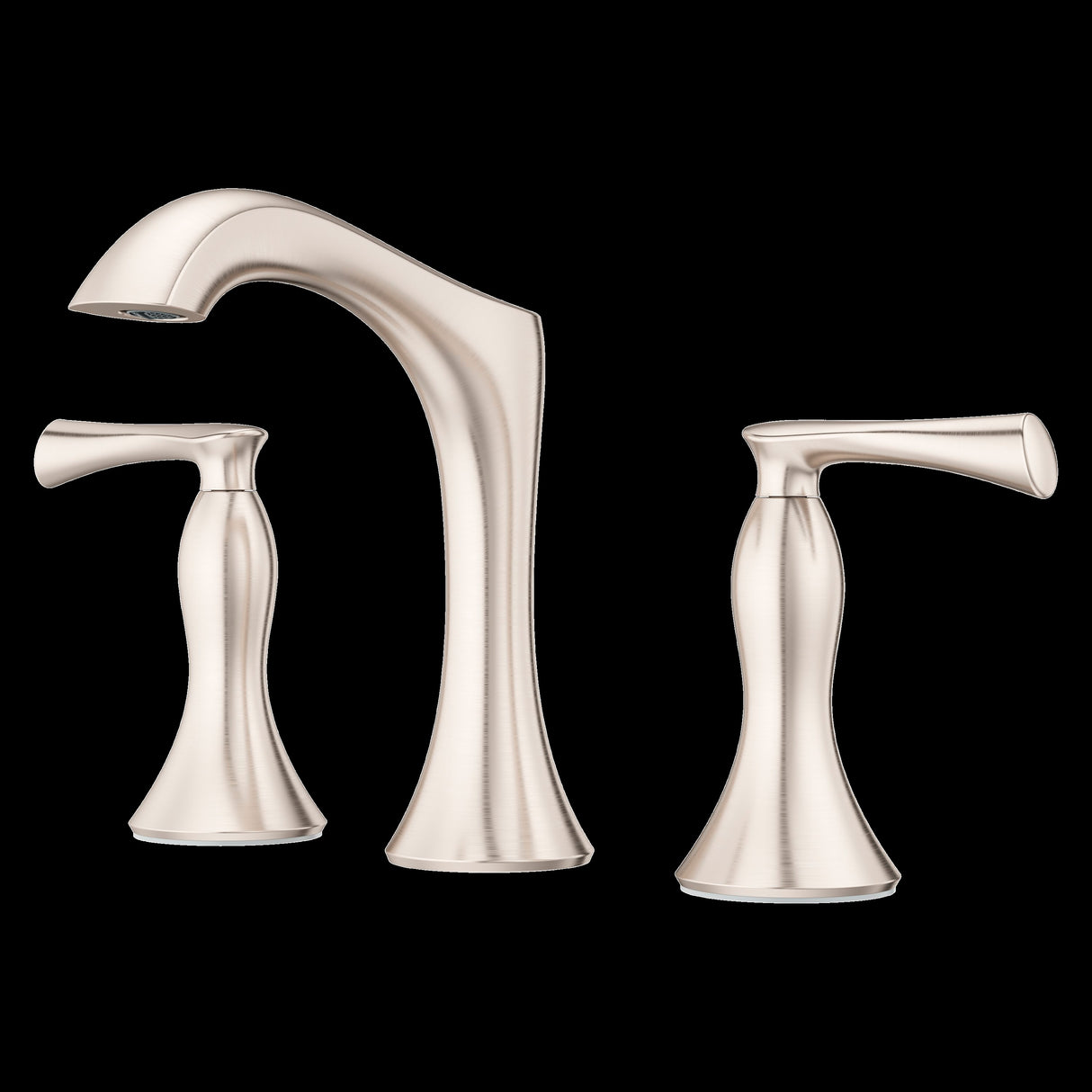 Rhen Widespread Lavatory Faucet in Brushed Nickel