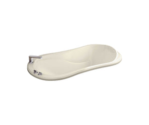 MAAX 105642-109-004 Murmur 6034 Acrylic Drop-in End Drain Combined Hydrosens & Aerosens Bathtub in Bone