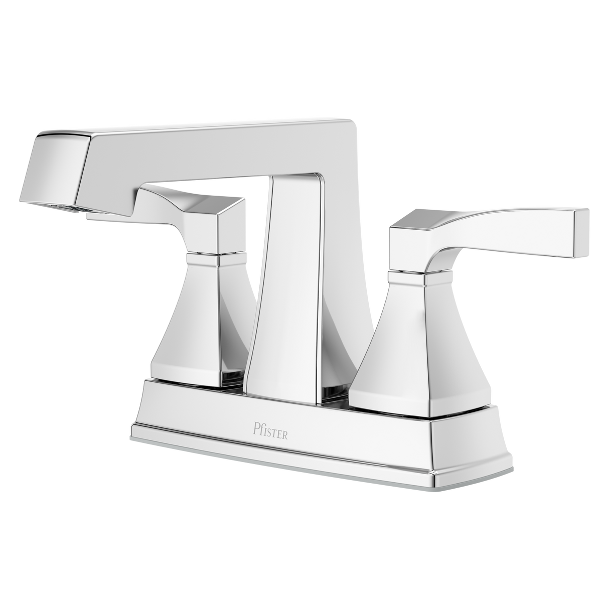 Holliston 4 in Centerset Bathroom Faucet in Polished Chrome