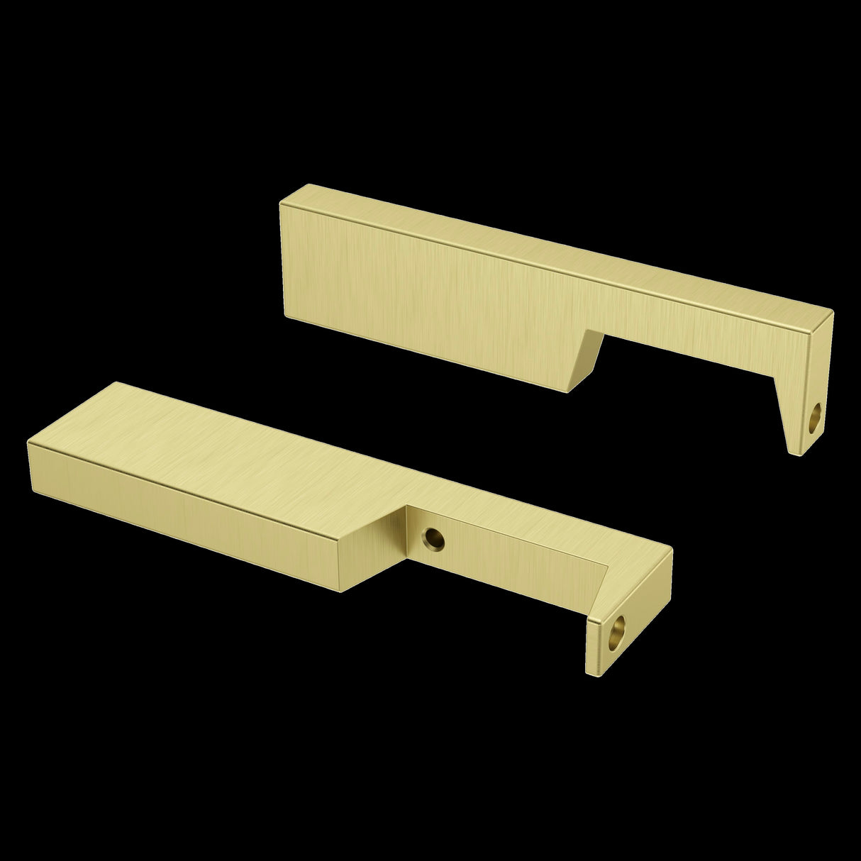 Verve Lever Handle Kit for Freestanding Tub Filler in Brushed Gold