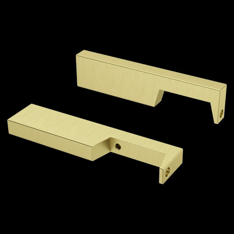 Verve Lever Handle Kit for Freestanding Tub Filler in Brushed Gold