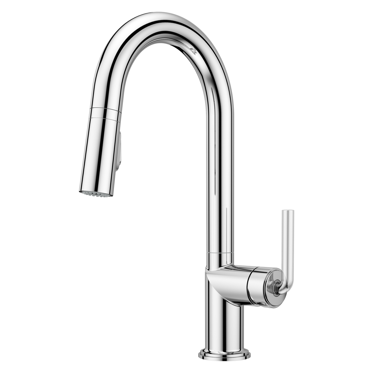 Tenet 1-Handle Pull-Down Bar/Prep Faucet in Polished Chrome