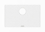 Ruvati Silicone Bottom Rinse Grid Sink Mat for RVH8309 Sink - Gray - RVA48309GR