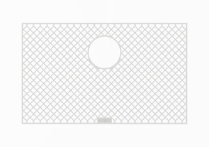 Ruvati Silicone Bottom Rinse Grid Sink Mat for RVH8309 Sink - Gray - RVA48309GR