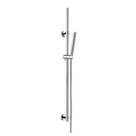 DAX Stainless Steel Hand Shower with Round Adjustable Slide Bar, Chrome DAX-9516