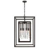 Hollis 6 Light Forged Bronze Chandelier 8409-FB