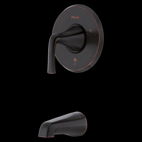 McAllen 1-Handle Tub Only Trim Kit in Tuscan Bronze