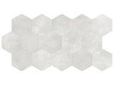Anatolia Tile 8 In Hex Tapestri Denim 4500-0982-0 Hexagon Denim Hexagon 8.5x8.5 - premium natural stone mosaic tile from Anatolia Tile, available at PoshHaus showroom in Keene, NH