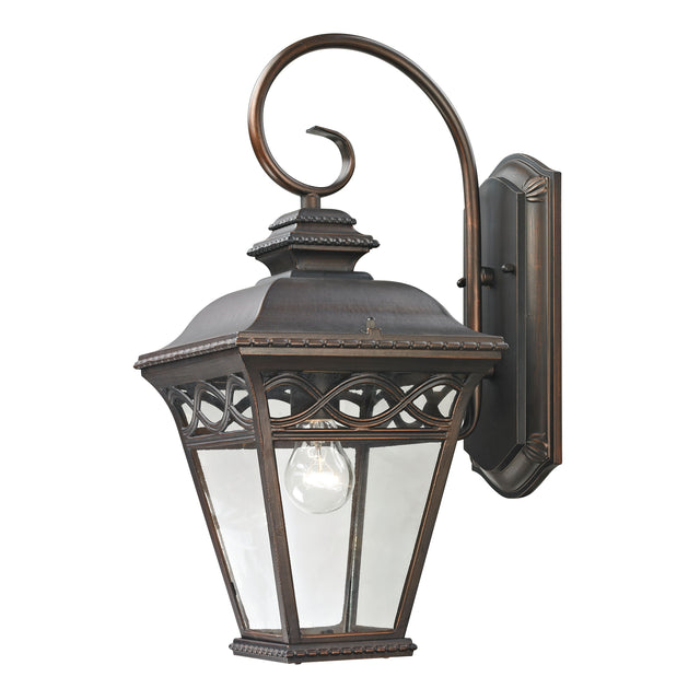 Elk 8511EW/70 Mendham 19'' High 1-Light Outdoor Sconce - Hazelnut Bronze