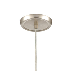 Elk 85351/1 Caress 5'' Wide 1-Light Pendant - Satin Nickel