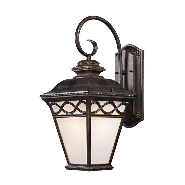 Elk 8561EW/70 Mendham 1-Light Outdoor Sconce in Hazelnut Bronze