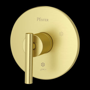 Contempra 1-Handle Tub & Shower Valve Only Trim in Brushed Gold