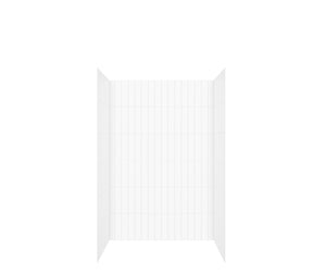 MAAX 107183-000-270-000 Versaline 48 in. Alcove Wall Kit - Vertical in White