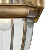 Elk 8601EW/89 Ashford 8'' High 1-Light Outdoor Sconce - Antique Brass