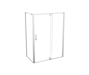 MAAX 137859-900-084-000 ModulR 48 x 32 x 78 in. 8mm Pivot Shower Door for Corner Installation with Clear glass in Chrome