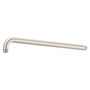 Universal 18 in. Straight Shower Arm in Brushed Nickel