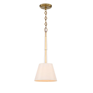Lawson 1 Light Aged Brass Mini Pendant 8701-AG