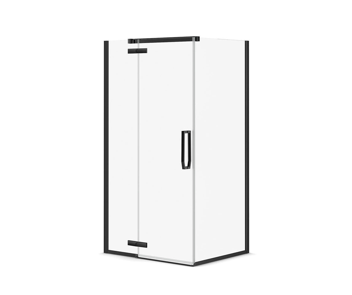 MAAX 136330-900-173-000 Link Rectangular 42 x 34 x 75 in. 8mm Pivot Shower Door for Corner Installation with Clear glass in Dark Bronze