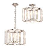 Carson 4 Light Polished Nickel Mini Chandelier 8854-PN