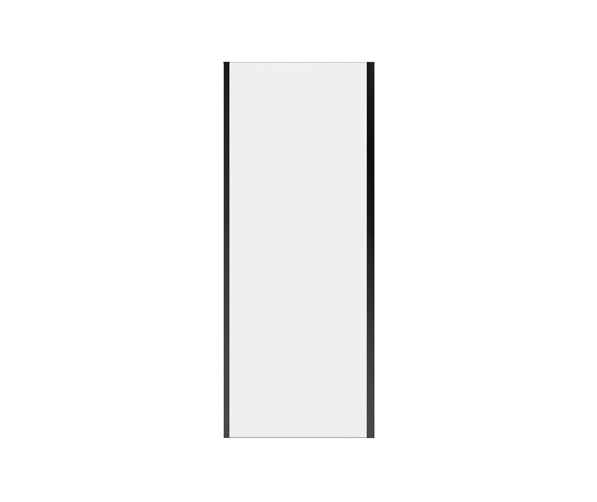 MAAX 135239-900-340-000 Connect Pro Return Panel for 32 in. Base with Clear glass in Matte Black