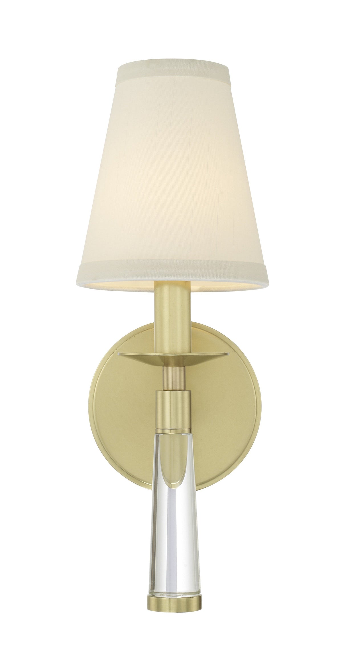 Baxter 1 Light Aged Brass Sconce 8861-AG