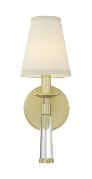 Baxter 1 Light Aged Brass Sconce 8861-AG