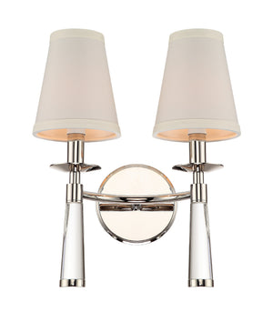 Baxter 2 Light Aged Brass Sconce 8862-AG