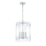 Drake 4 Light Polished Nickel Mini Chandelier 8874-PN