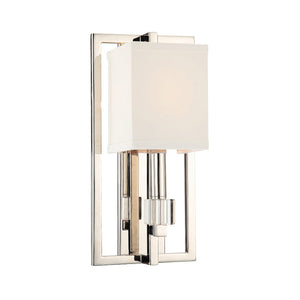 Dixon 1 Light Polished Nickel Sconce 8881-PN