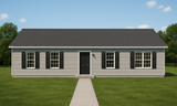 abodeMOD "theJONES" ABODEMOD1876 3 Bedroom(s), 2 Bath(s) w/Garage  1876 Square Feet Prefab SFR Shell