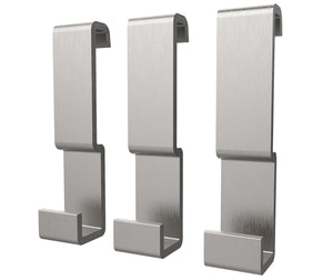 Swanstone Odile Suite Small Hooks in Brushed Chrome - Pack of 3 SMHK10045089.201