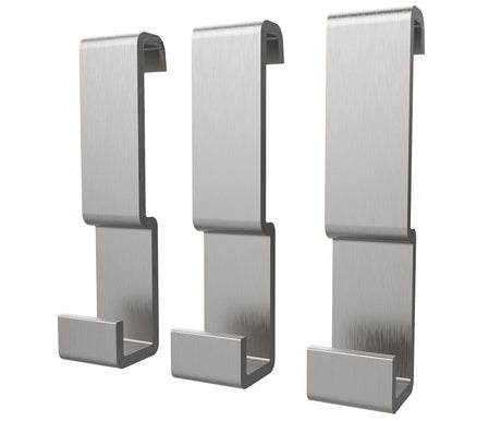 Swanstone Odile Suite Small Hooks in Brushed Chrome - Pack of 3 SMHK10045089.201