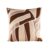 Elk 8906-008 Brown Neutrals Pillow with Goose Down Insert